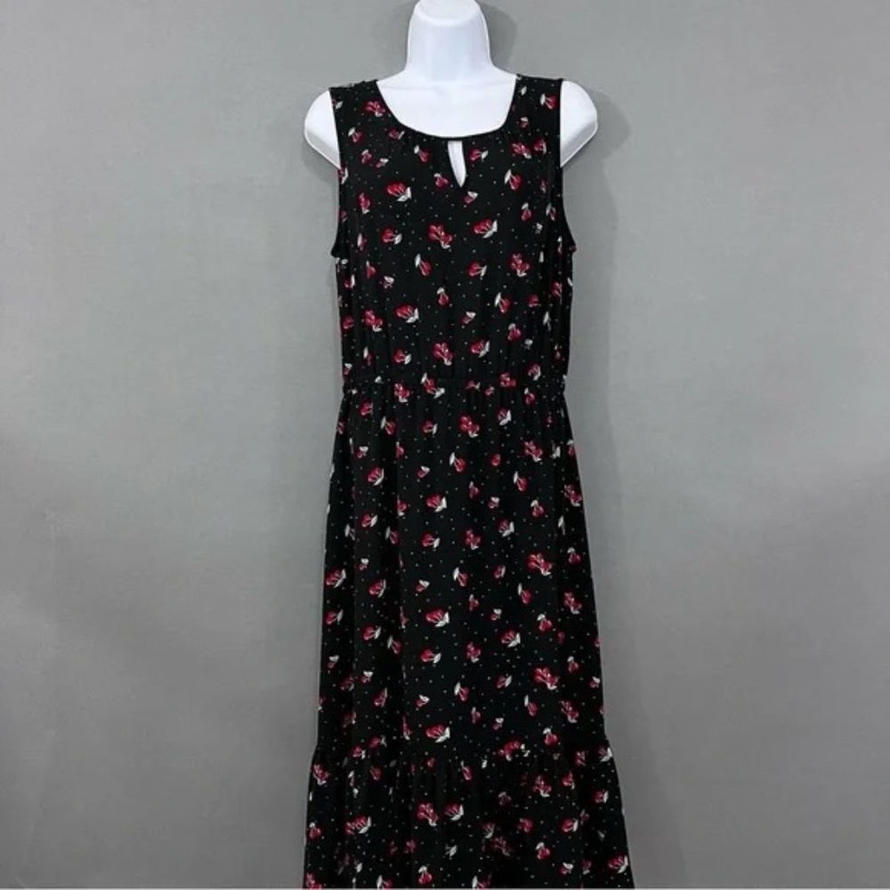 Talbots cherry print dress